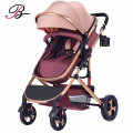 Poussette de bébé de style standard européen / poussette de luxe bébé / 2019 Nouveau modèle de poussette bébé Pram pour bébé